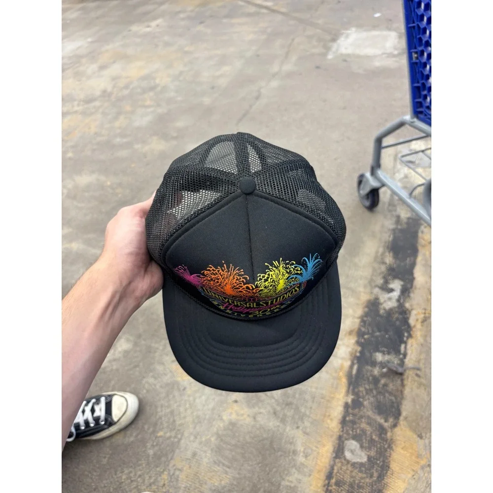 Vintage 90's Universal Studios Hollywood 30th Anniversary Trucker Snapback Hat